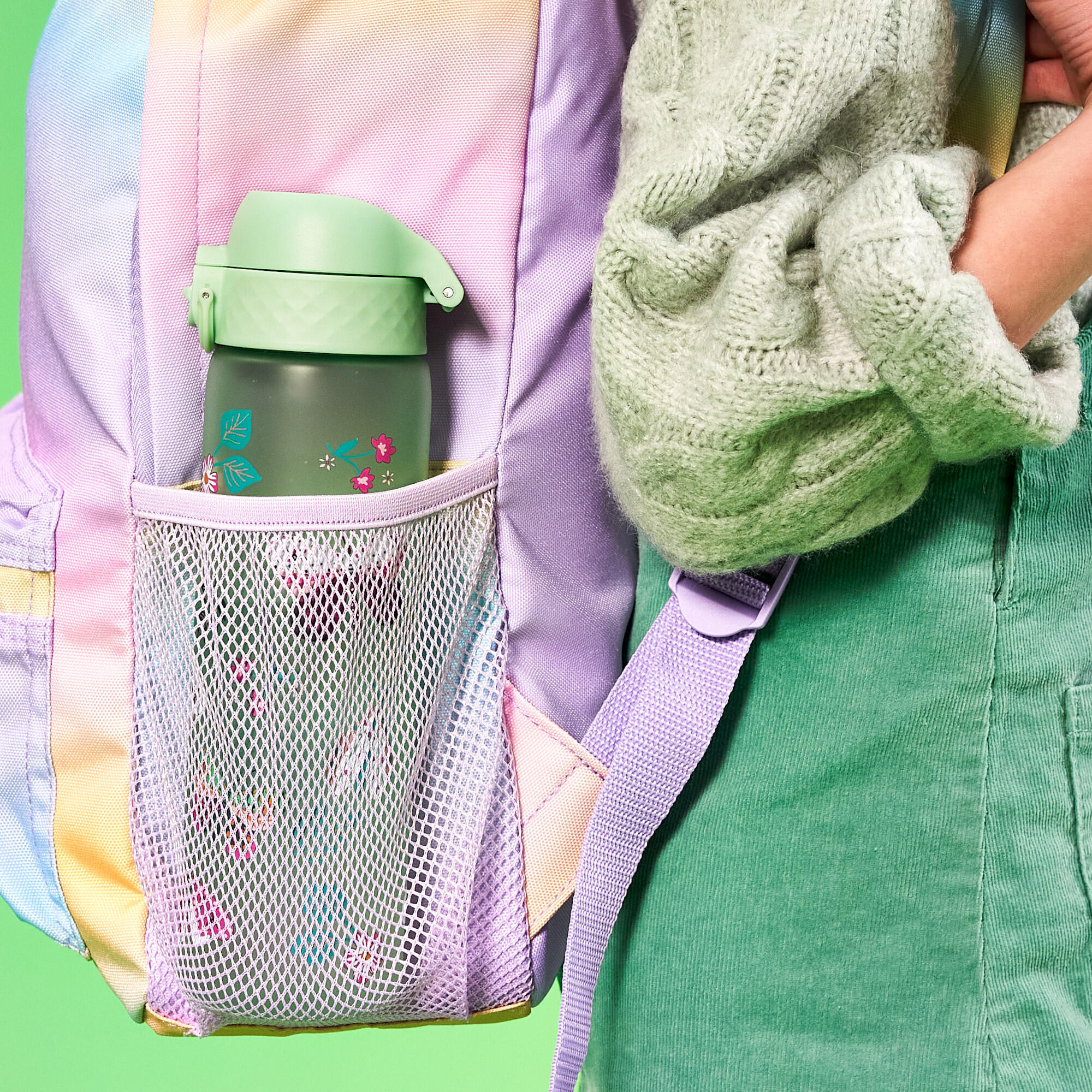 Bidon na wodę ION8 500ml z atestem PZH – szczelny, lekki, bez BPA 5/8