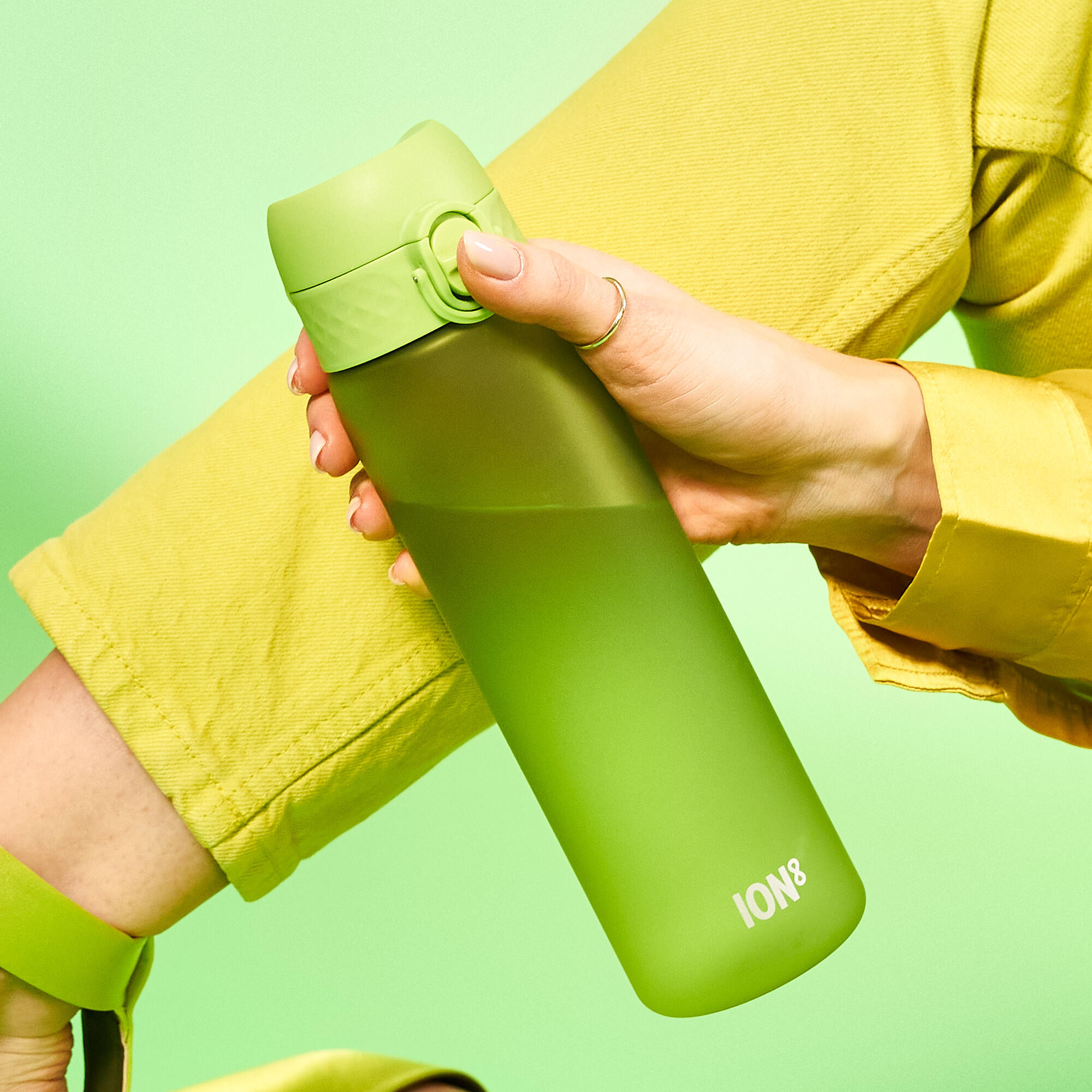 Bidon na wodę ION8 500ml z atestem PZH – szczelny, lekki, bez BPA 2/8