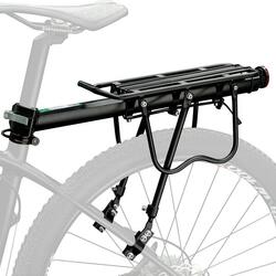 Porte Bagages Vélo Arrière VTT Fixation Tige de Selle
