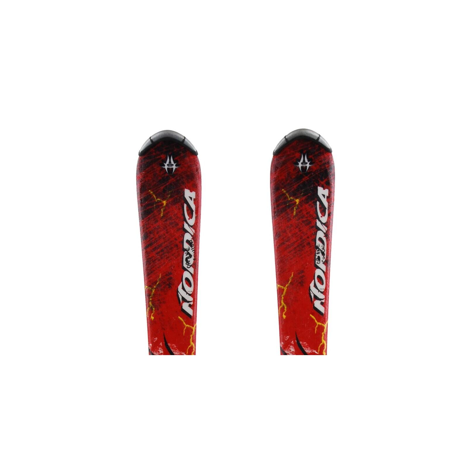 RECONDITIONNE - Ski Junior Nordica Hot Rod J + Fixations 2/4