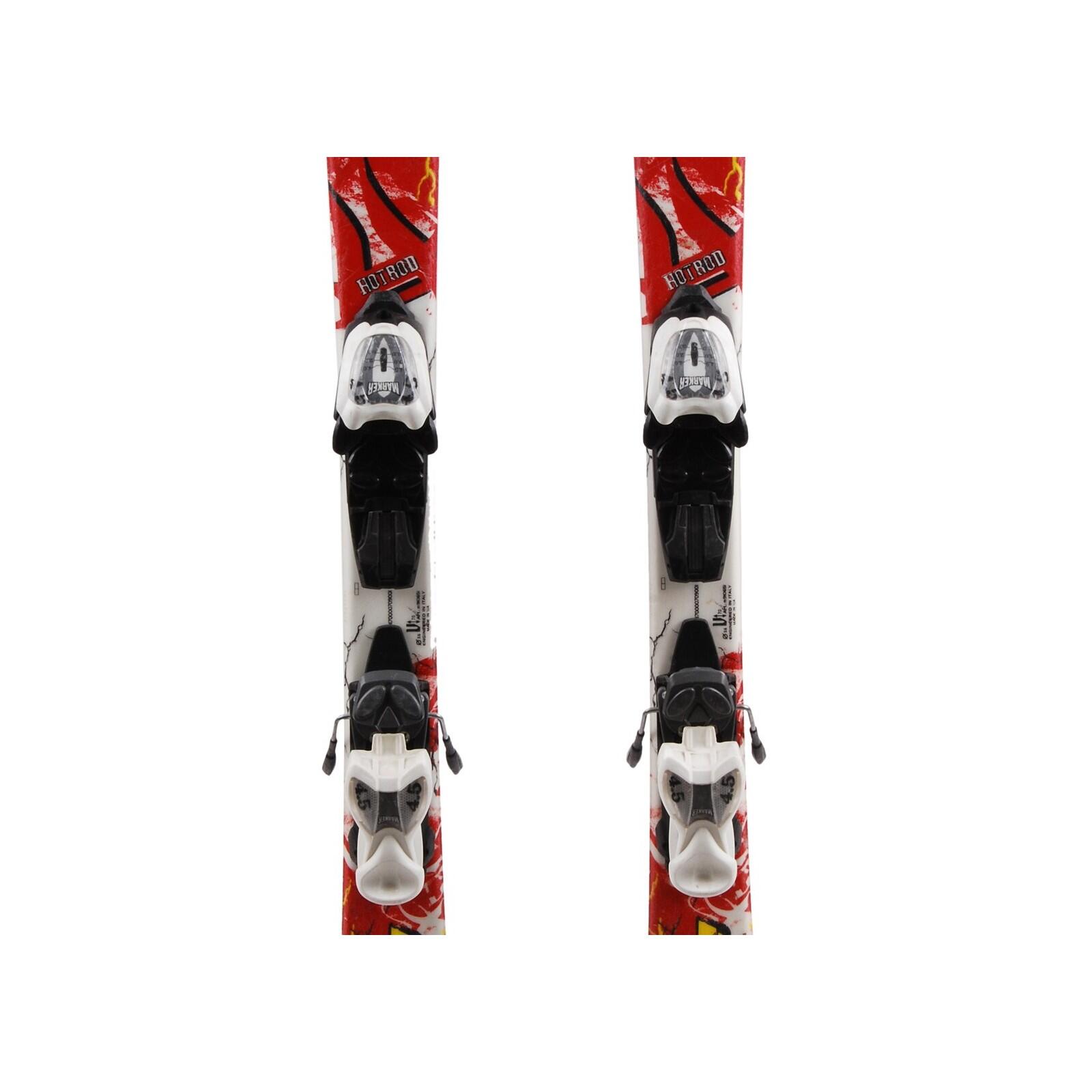 RECONDITIONNE - Ski Junior Nordica Hot Rod J + Fixations 3/4