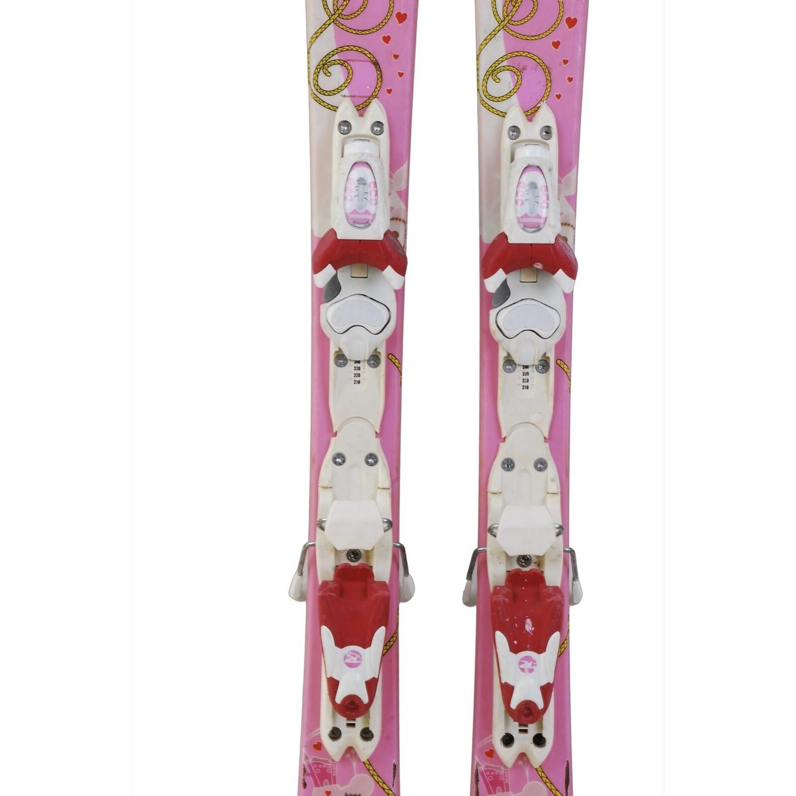 RECONDITIONNE - Ski Junior Rossignol Princess + Fixations 3/5