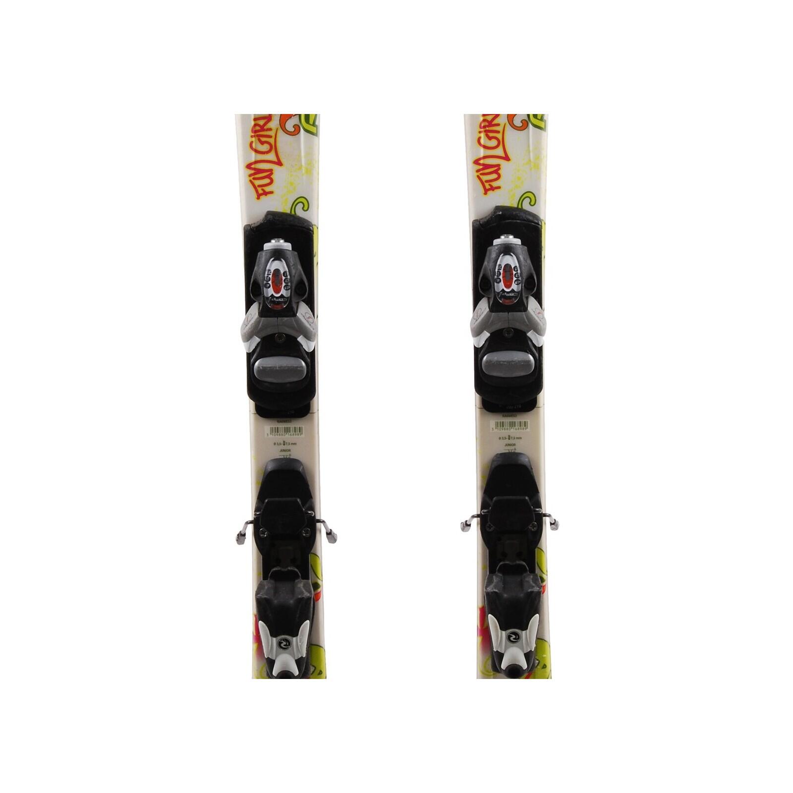 SECOND HAND - Sci Rossignol Fun Girl + Attacchi 3/4