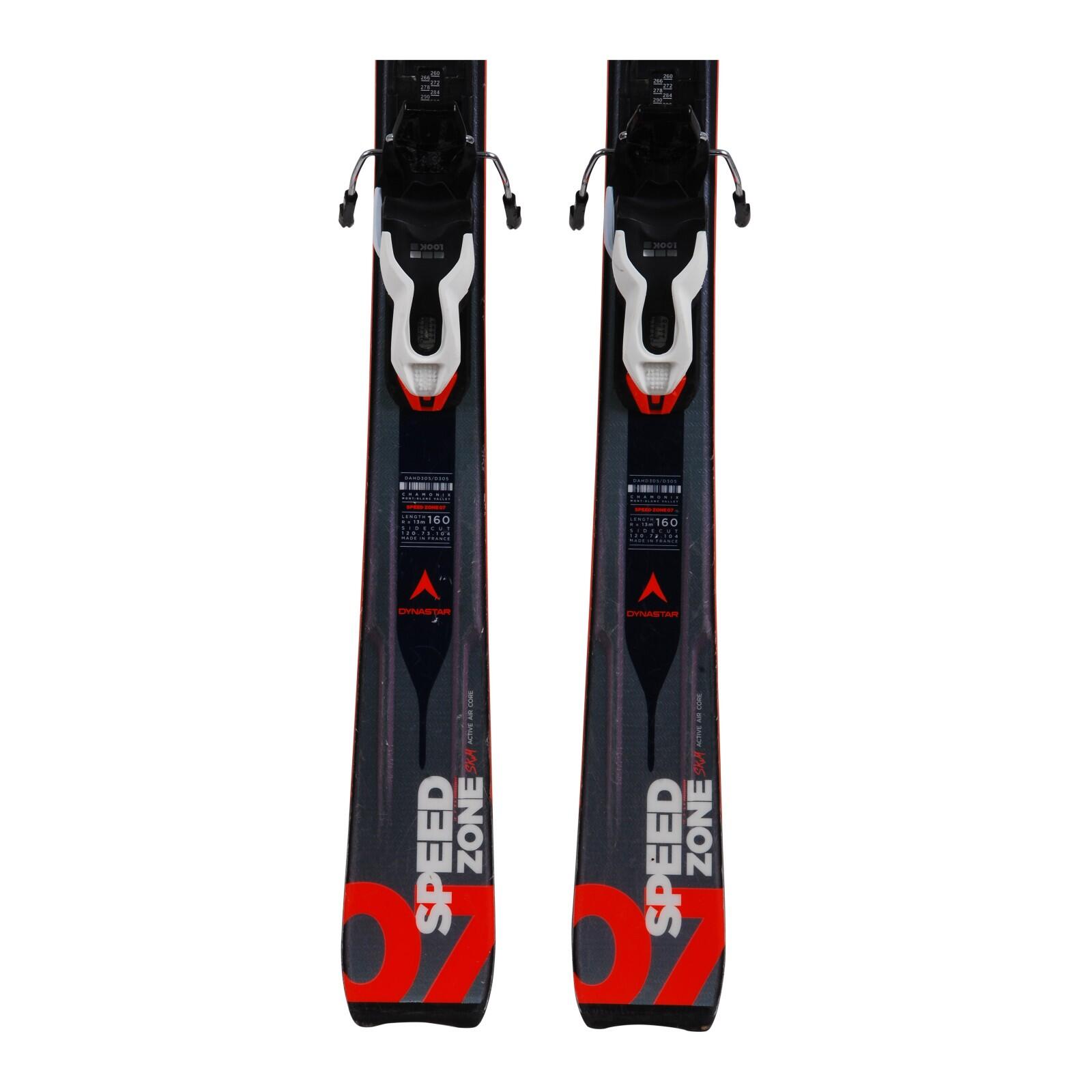 TWEEDEHANDS - Gebruikte Ski Dynastar Speed Zone 07/07 Gt + Bindingen - GOEDE 4/4