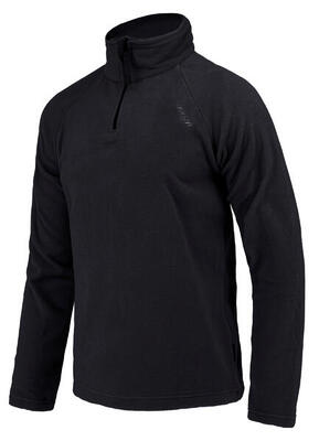 Fleece-Midlayer POLAR SURPRISE 2.0 HALF Wandern/Outdoor/Trekking männlich NEGRO