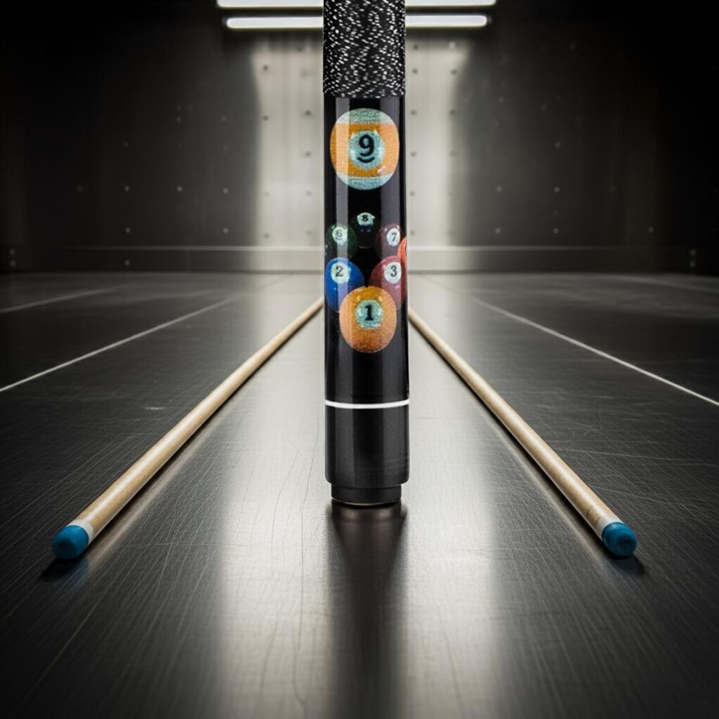 Poolball Junior Kinder Pool Billard Queue Länge 124cm 7/7