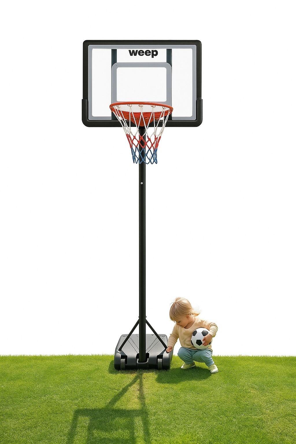Zestaw do koszykówki kosz WEEP M0182 regulowany do 210cm mobilny stabilny 6/7