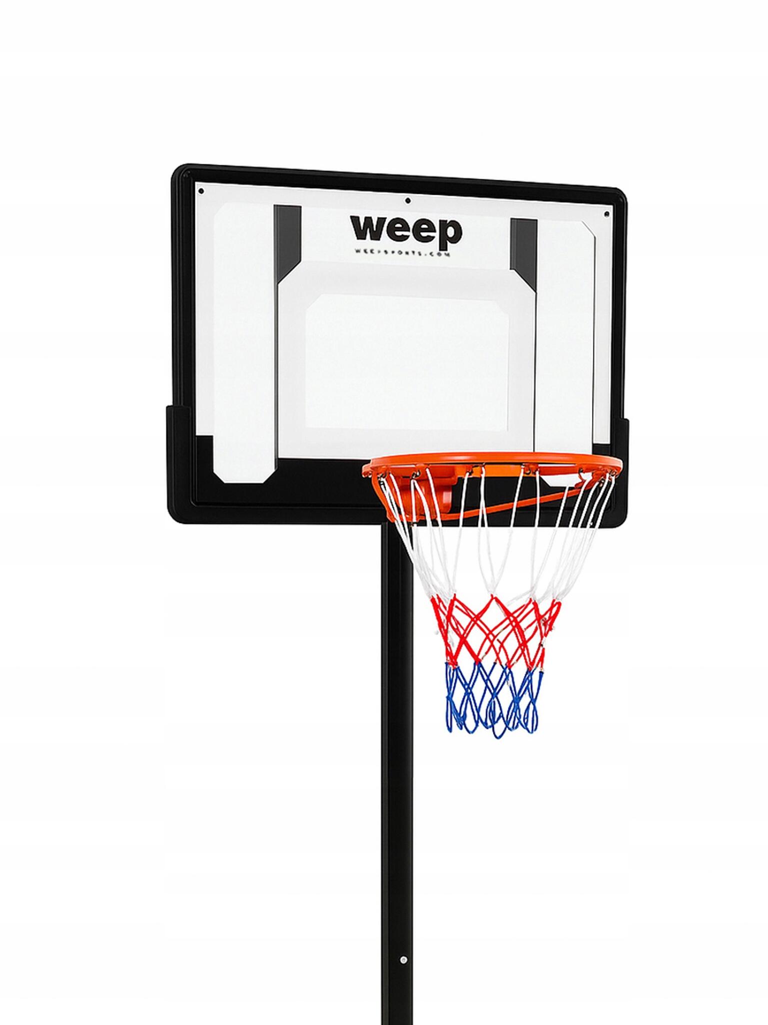Zestaw do koszykówki kosz WEEP M0182 regulowany do 210cm mobilny stabilny 3/7