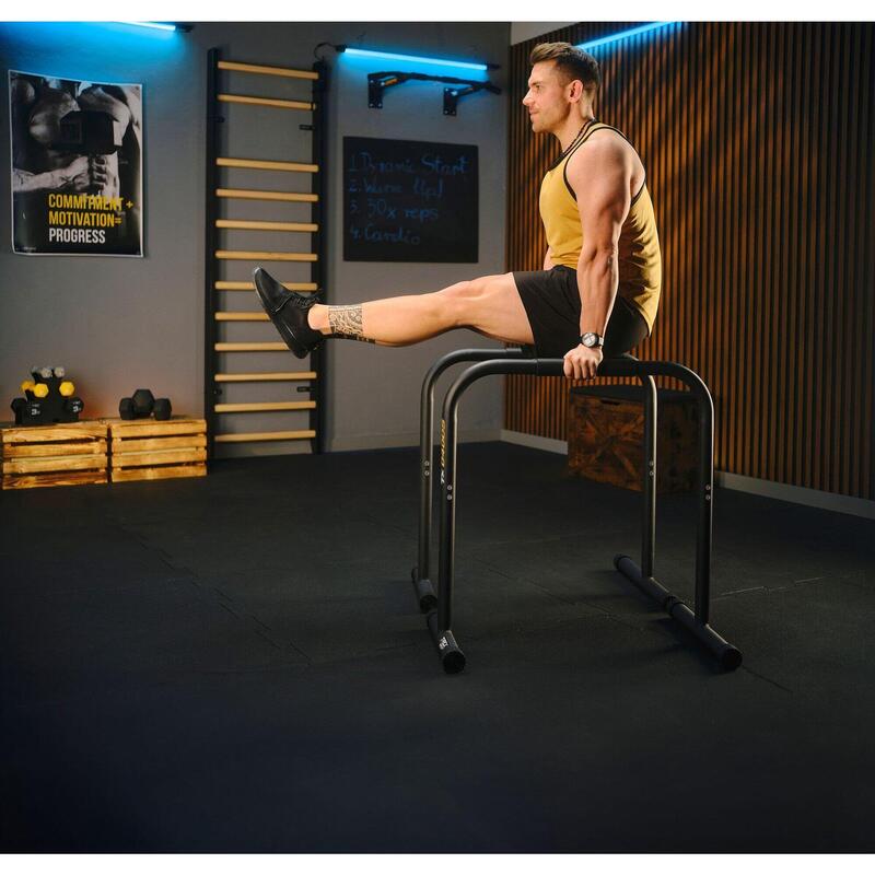 Poręcze stacjonarne regulowane do dipów i pompek Trex Sport TX-040DS max. 200kg