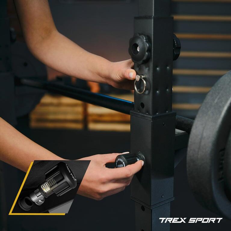 Supports d’haltères réglables Trex Sport TX-090S charge 200 kg 4/7