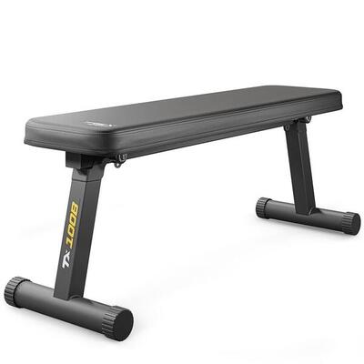 Hantelbank Flachbank Trex Sport TX-100B klappbar bis 120 kg