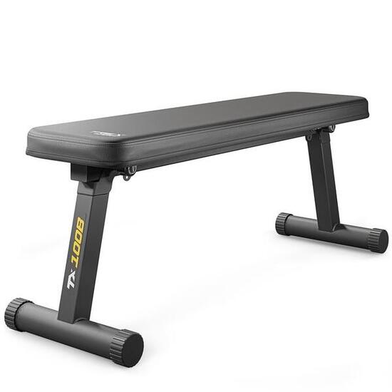 Hantelbank Flachbank Trex Sport TX-100B klappbar bis 120 kg