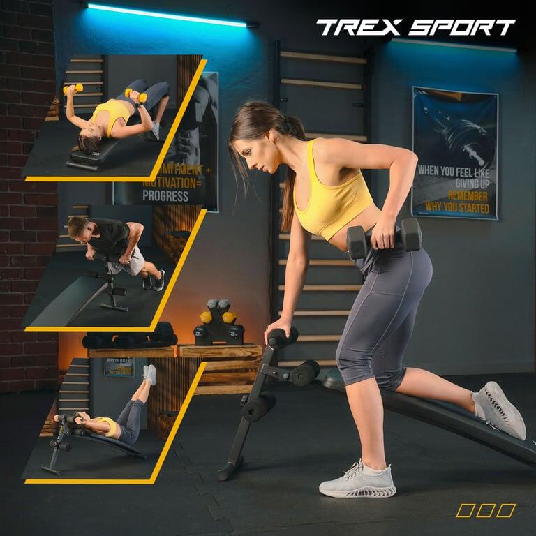 Banc de musculation incliné sit-up pliable Trex Sport TX-050B 110 kg 6/7