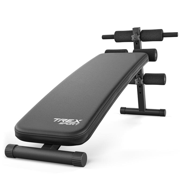 Trex Sport - Banc De Musculation Incliné Sit-up Pliable Trex Sport Tx-050b 110 Kg - Banc De Musculation - Noir - No Size - Decathlon