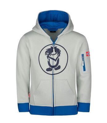 Hoodie Pullover mit Kapuze Sortland Kirschrot/Koralle