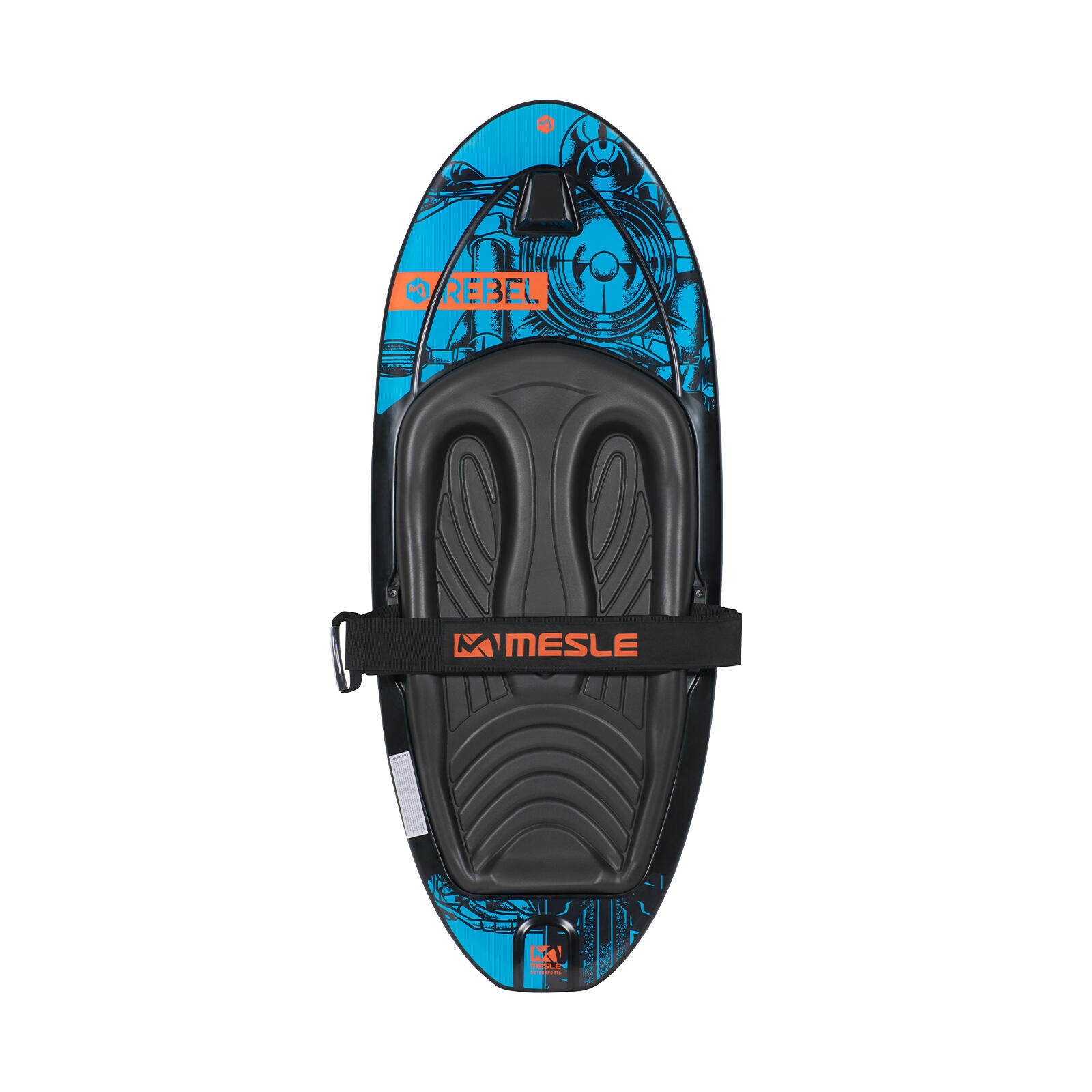 MESLE Kneeboard Rebel 130 cm, Kneeboarding Boot, Kinder & Erwachsene bis 100 kg