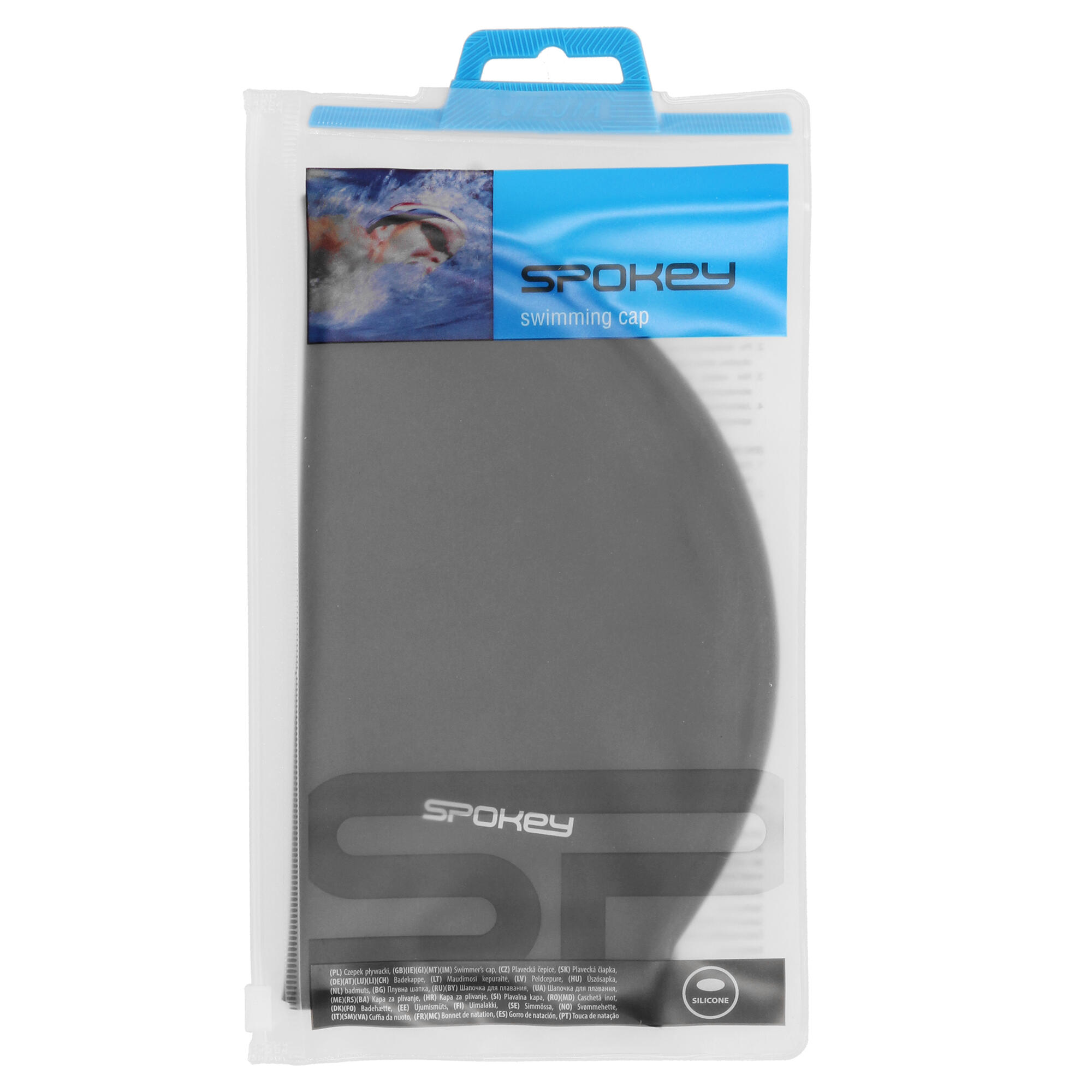 Silikonowy czepek pływacki Spokey Summer Cap 2/3
