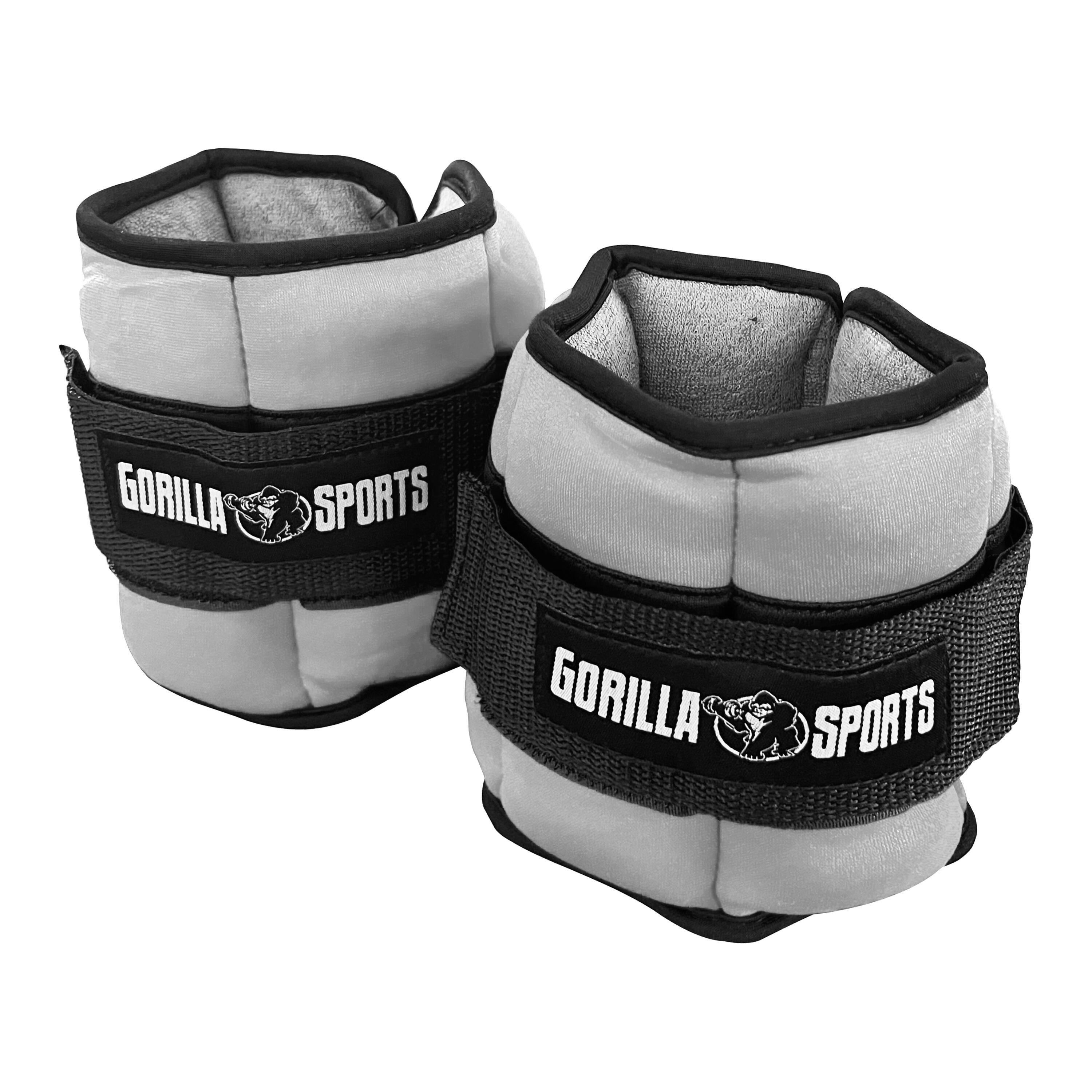 GORILLA SPORTS Polsgewichten - Enkelgewichten - Verstelbaar - 0,45 tot 2,25 kg -