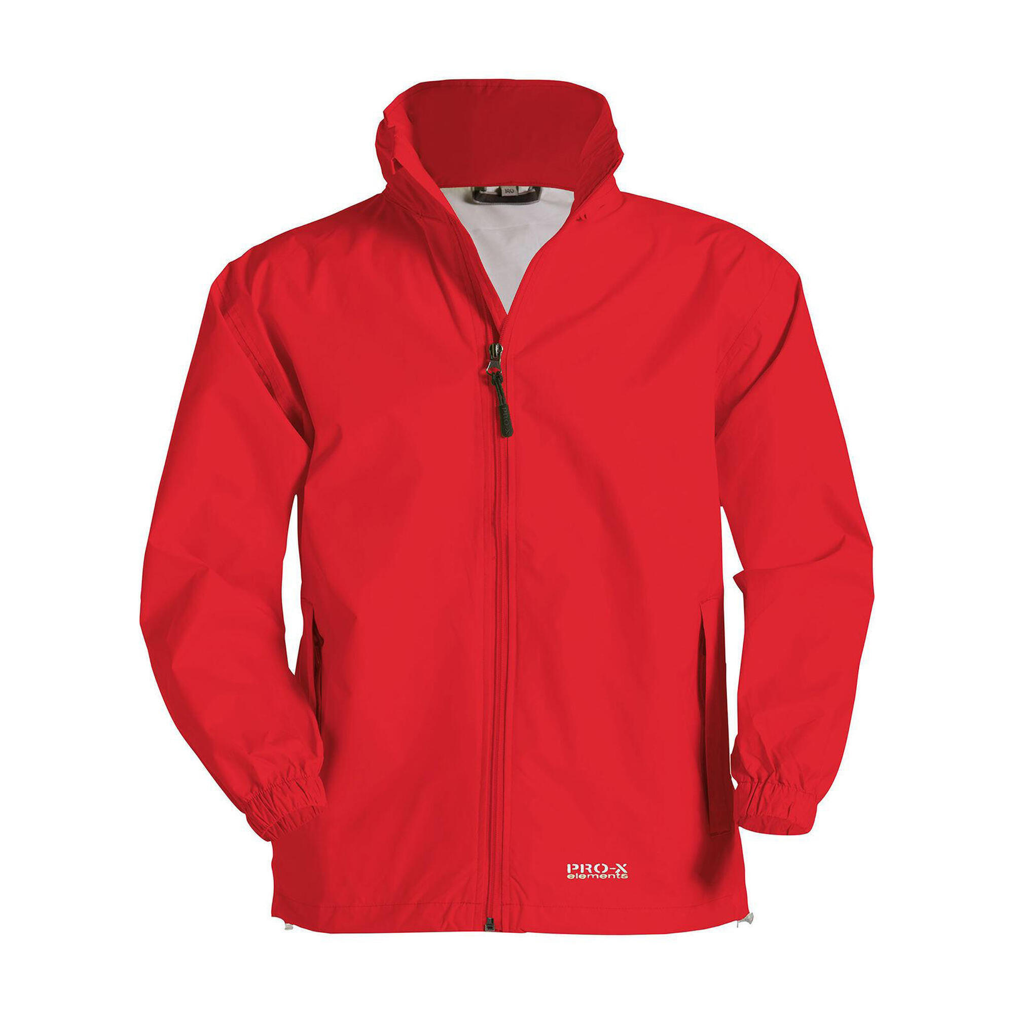 Pro-x Elements - Veste Fonctionnelle Enfant Richwood Jr. Rouge - Coupe-pluie - Rouge - Decathlon