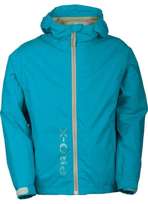 Regenjas flashy junior polyamide turquoise mt 164