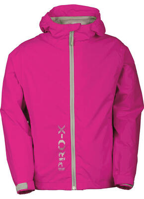 Regenjas flashy junior polyamide roze maat 116