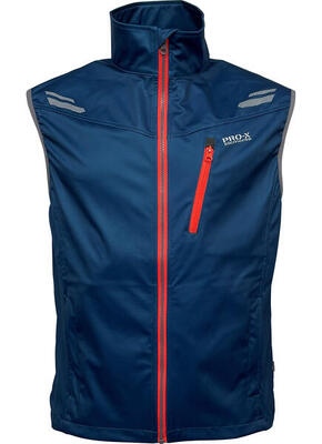 Heren functioneel vest heiner fluorescerend neongeel