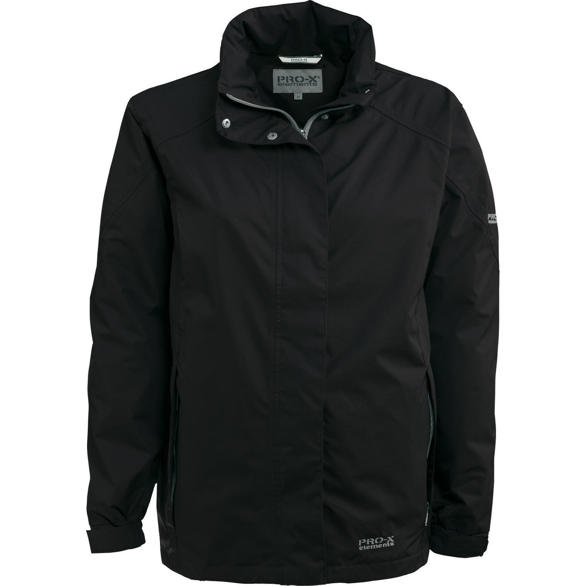 Pro-x Elements - Veste Fonctionnelle Femme Carrie Noire - Coupe-pluie - Noir - Decathlon