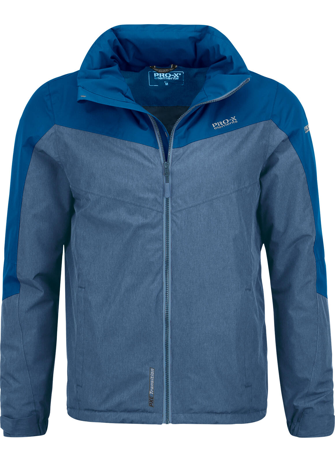 PRO-X ELEMENTS Herren Funktionsjacke JAMES Coronet Melange - Poseidonblau
