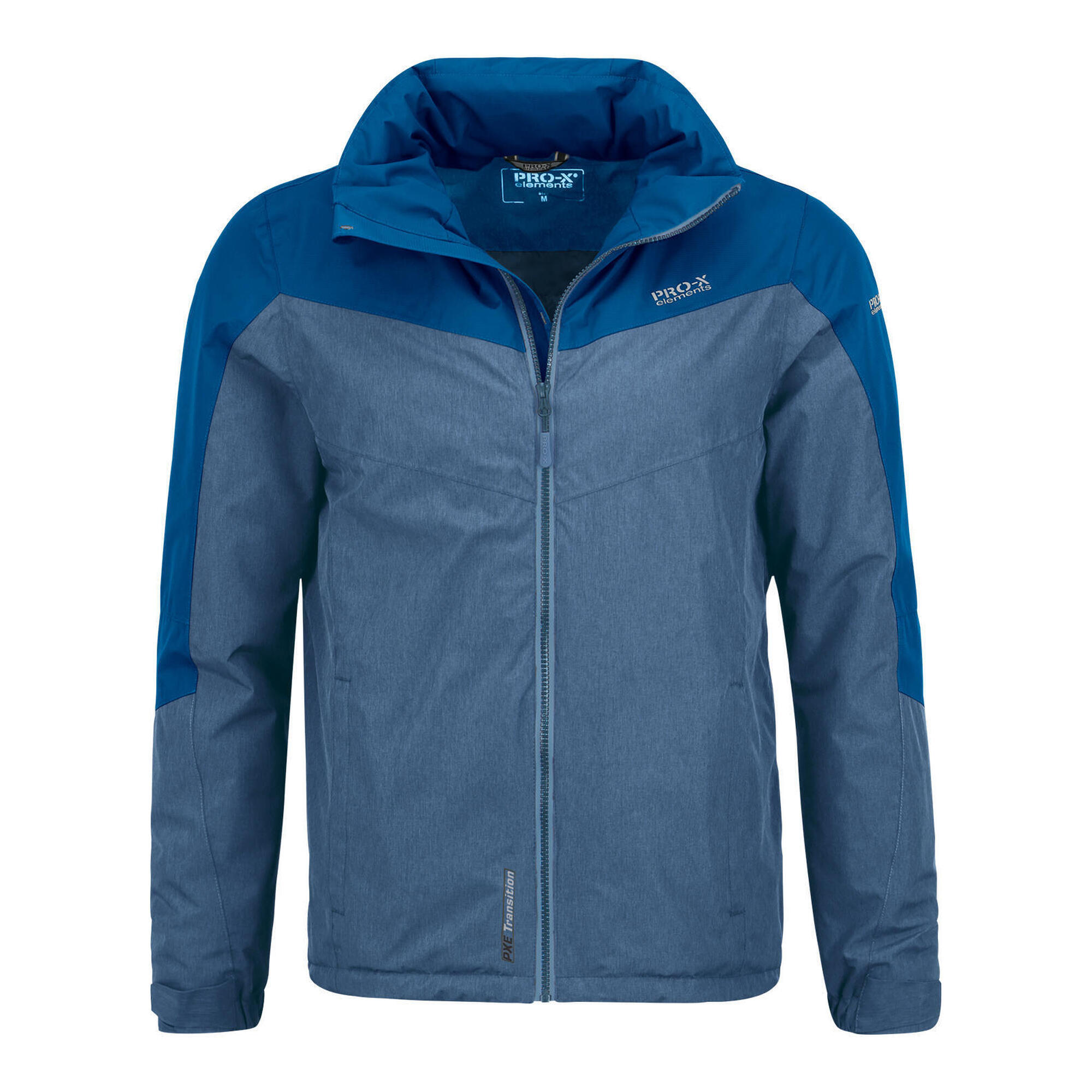 Pro-x Elements - Veste Fonctionnelle Homme James Cornet Chiné - Bleu Posidon - Coupe-pluie - Bleu - Decathlon
