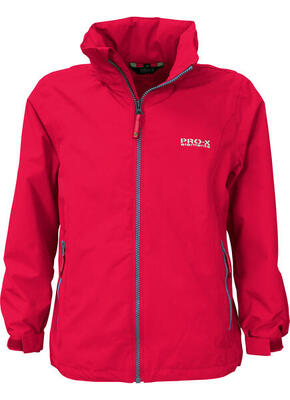 Regenjas finn junior polyester rood maat 104