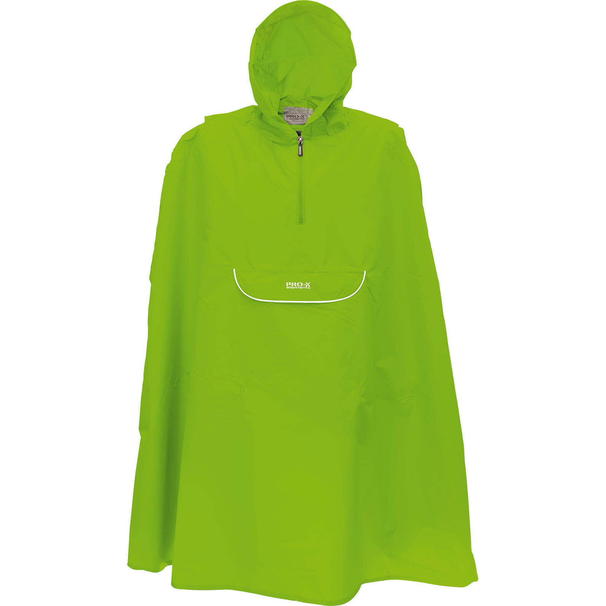 Pro-x Elements - Cape De Pluie Pour Vélo Enfant Pasino Vert Fluo - Cape - Vert - Decathlon