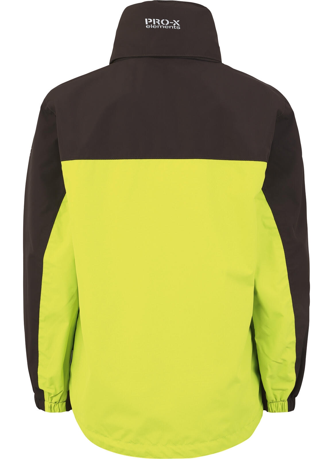 Giacca antipioggia per bambini TANIS antracite/lime vivace 2/2