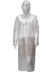 Poncho de pluie femme BESS transparent