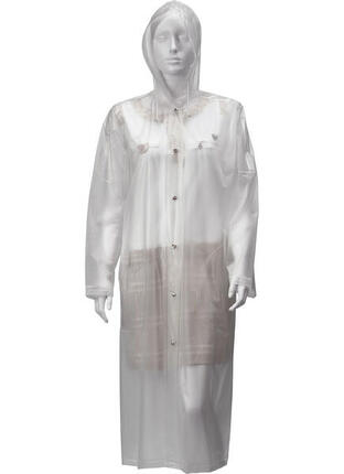 Damen Regenponcho BESS TRANSPARENT