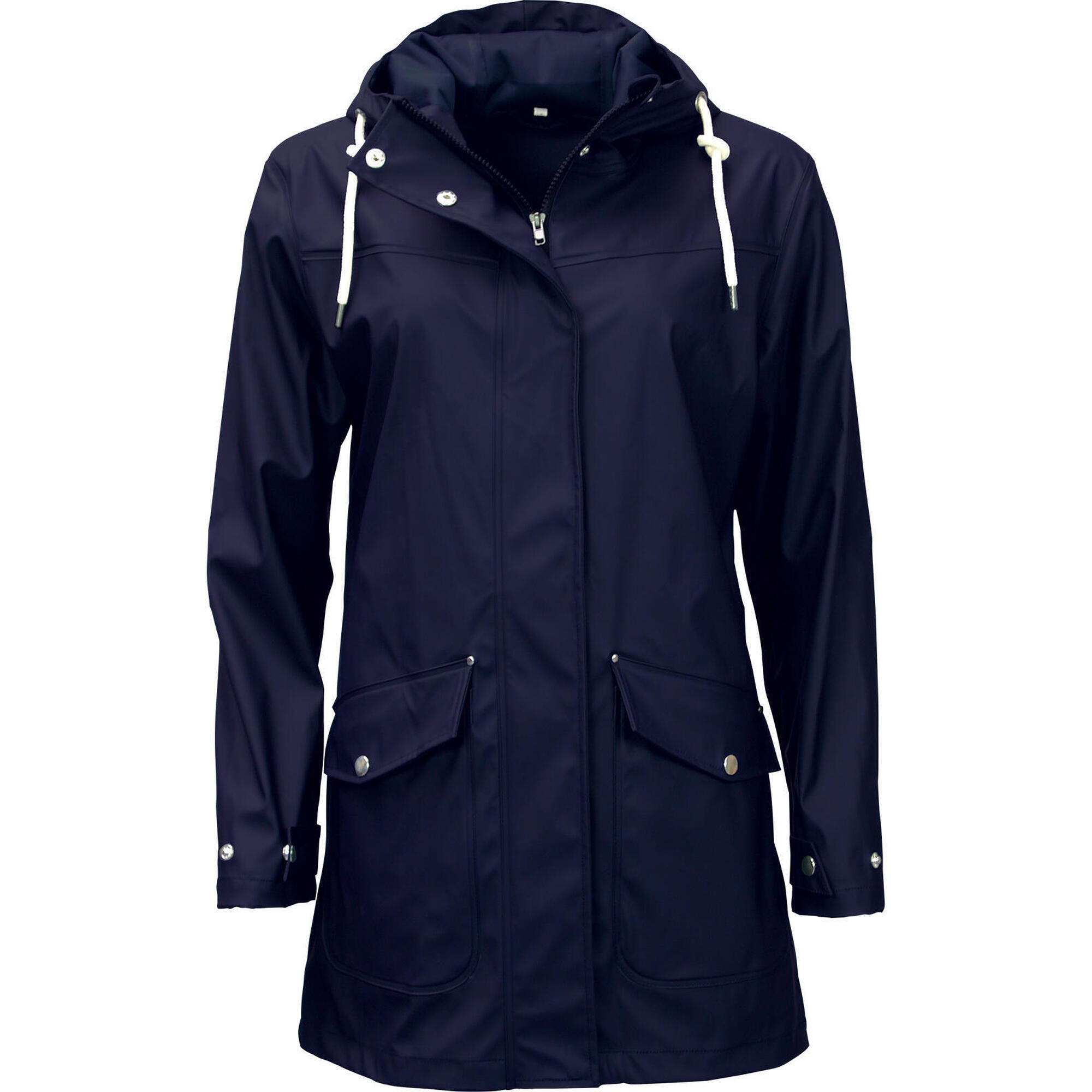 Pro-x Elements - Veste De Pluie Femme Inga Bleu Marine - Coupe-pluie - Bleu - 34 - Decathlon