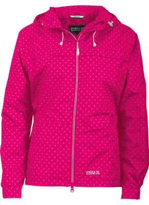 Outdoorjas lucie dames polyester roze maat 38