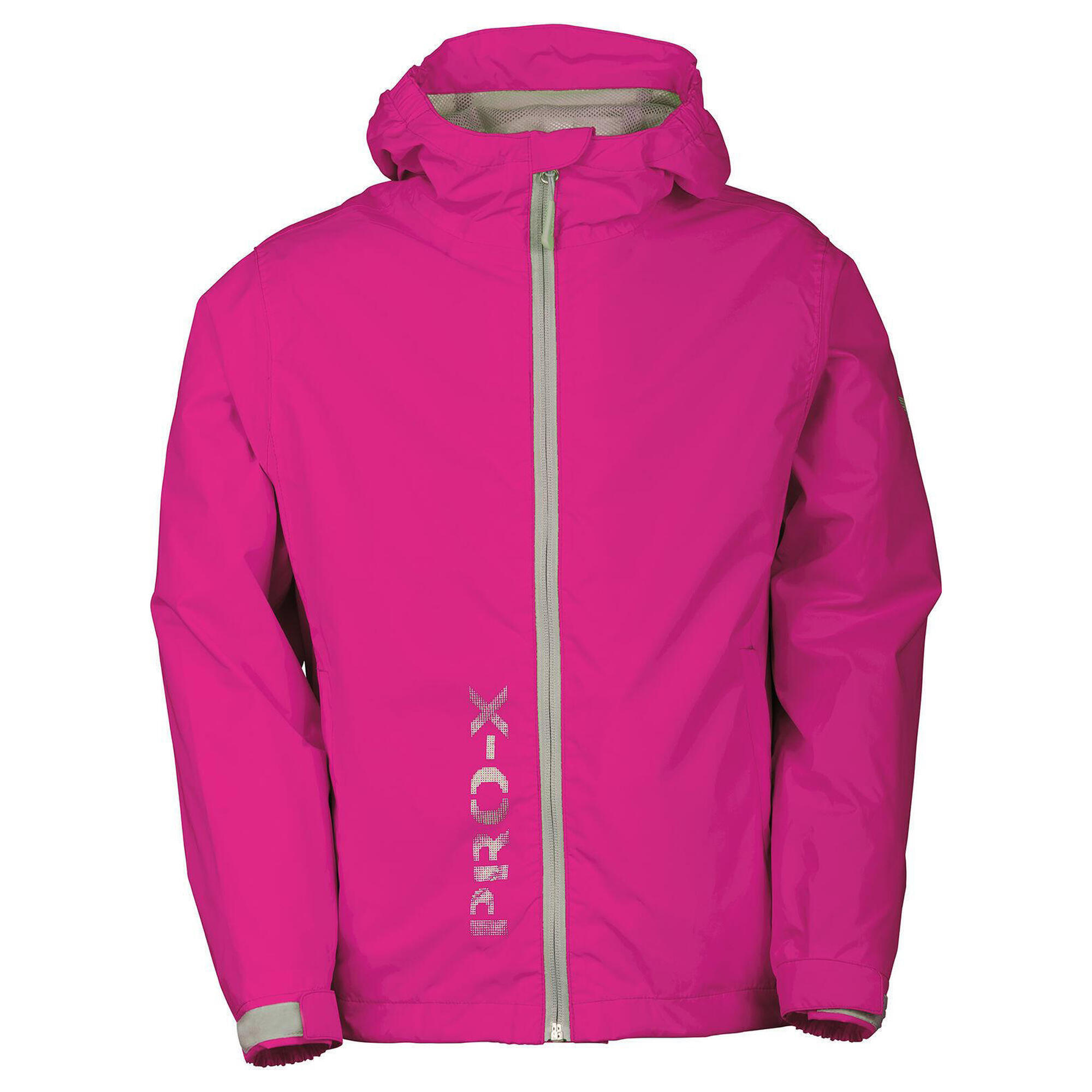 Pro-x Elements - Veste Fonctionnelle Enfant Flashy Rose Néon - Coupe-pluie - Rose|rouge - Decathlon