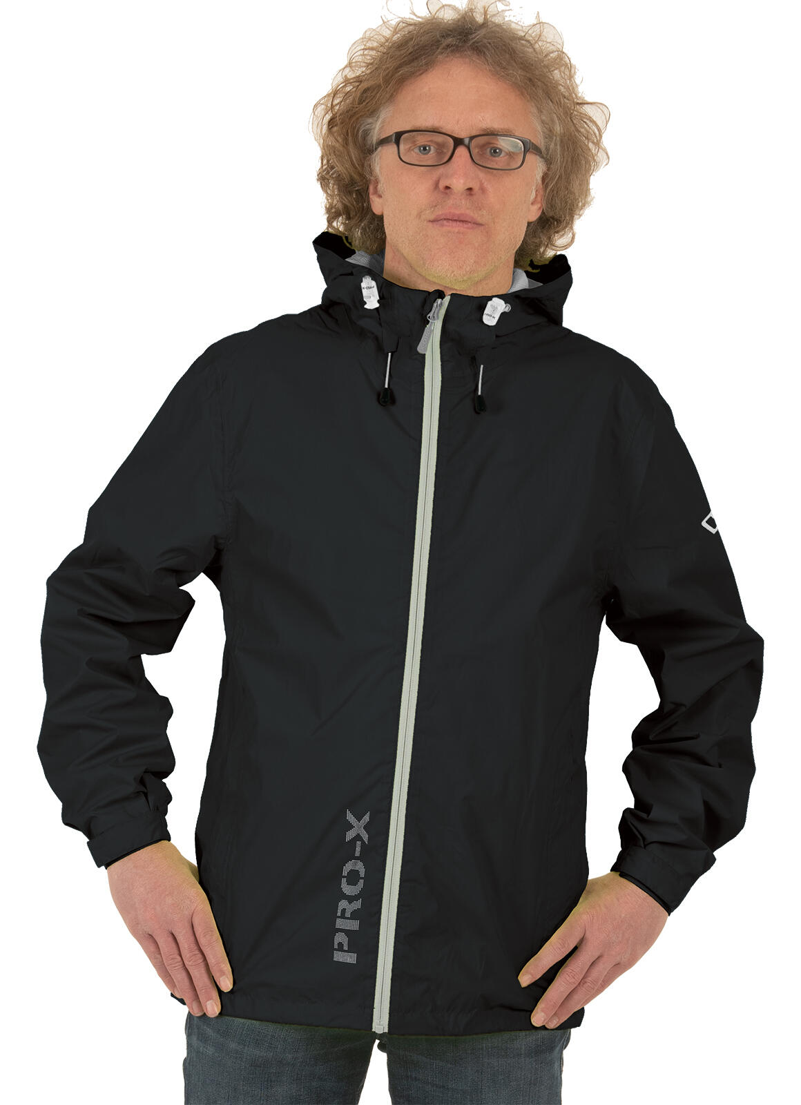 Herren Funktionsjacke FLASH SCHWARZ 3/5