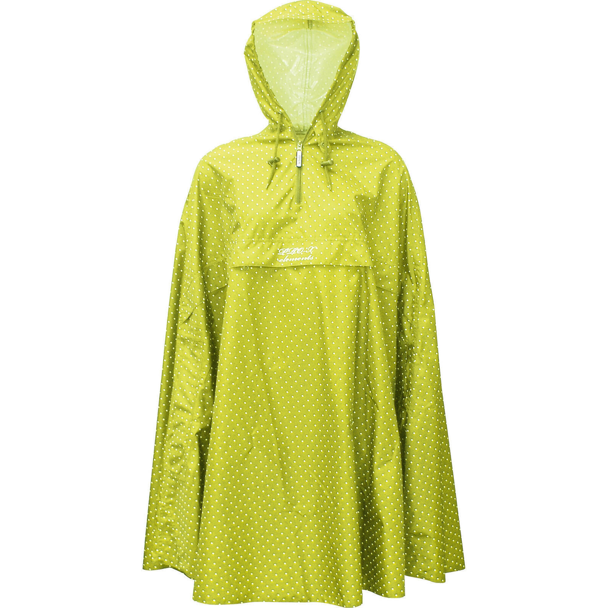 Pro-x Elements - Poncho De Pluie Femme Alena Vert Lime - Poncho - Vert - Decathlon