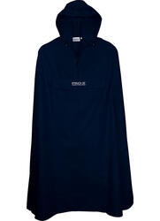 Poncho de pluie unisexe PASO bleu marine