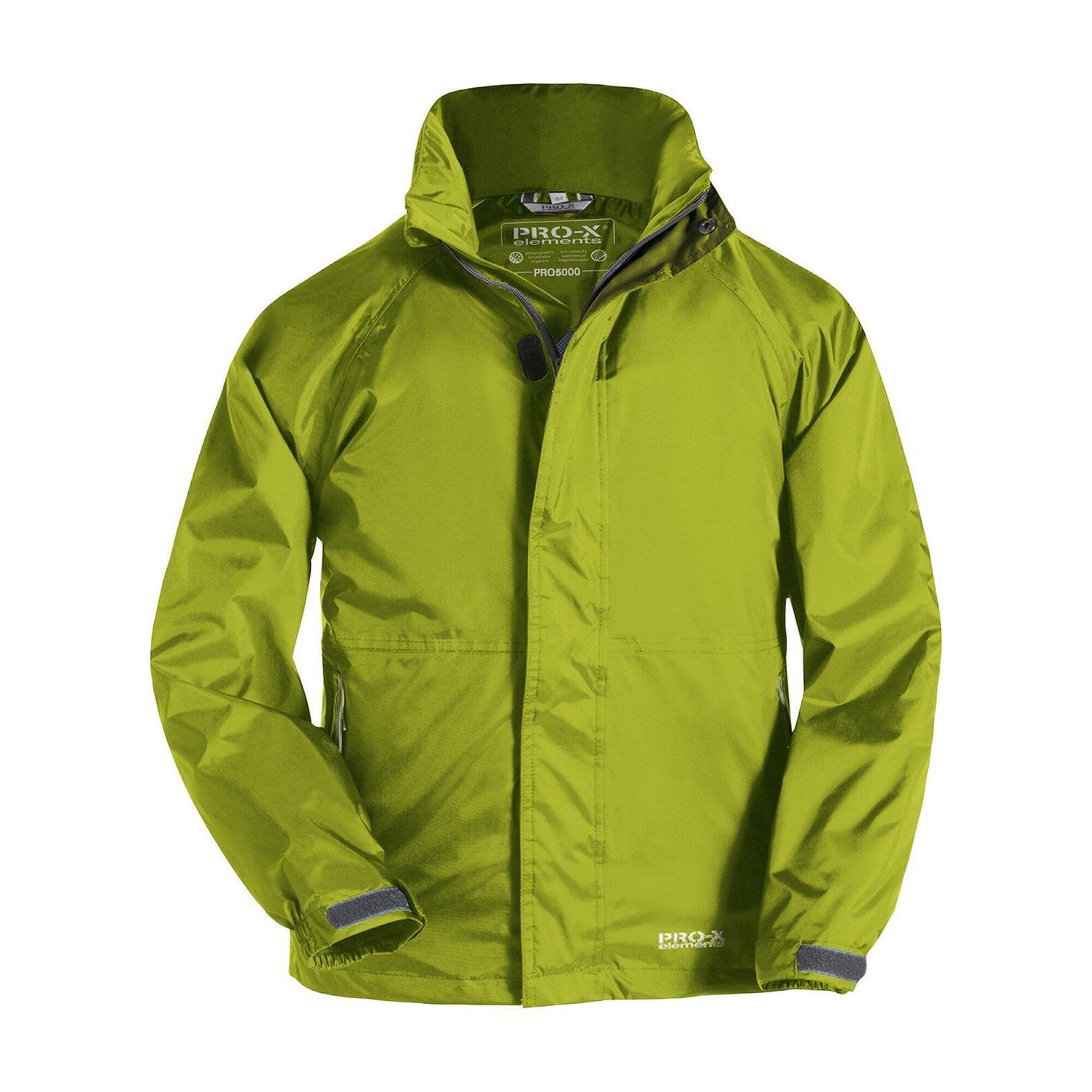 Pro-x Elements - Veste De Pluie Enfant Dikson Vert Macaw - Coupe-pluie - Vert - Decathlon