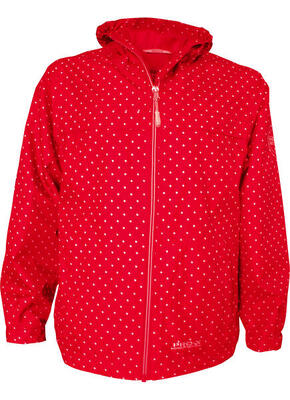 Regenjas pia meisjes polyester rood maat 116