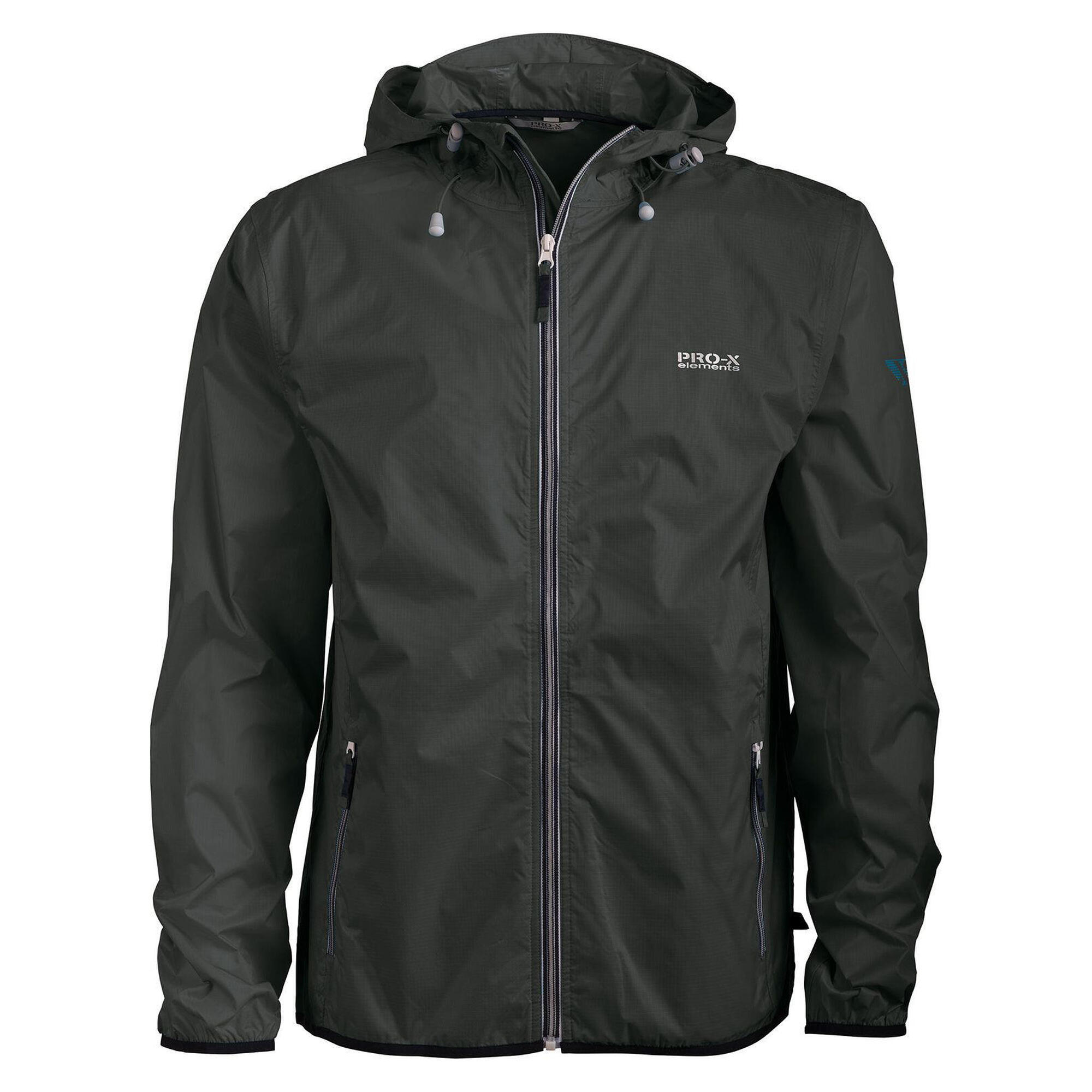 Pro-x Elements - Veste Fonctionnelle Enfant Cleek Junior Anthracite - Coupe-pluie - Gris|marron - 4 À 6 Ans - Decathlon