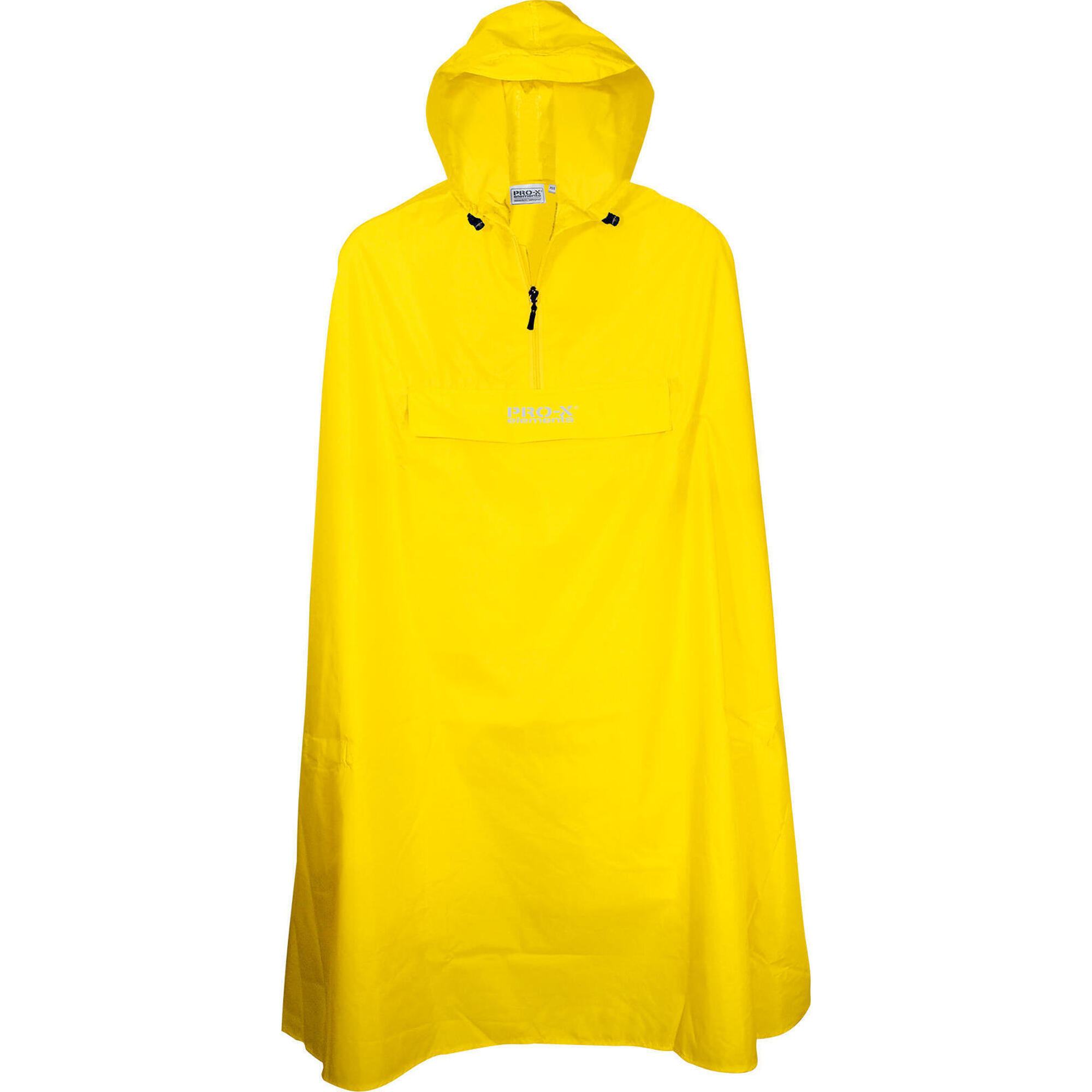 Pro-x Elements - Poncho De Pluie Unisexe Paso Jaune - Cape - Gris|jaune - Decathlon