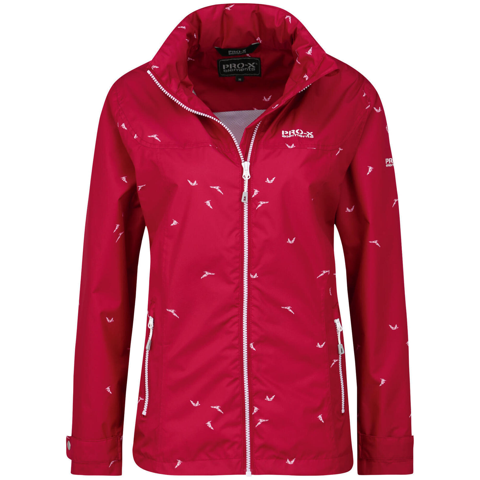 Pro-x Elements - Veste Softshell Femme Elena Rouge Salsa - Softshell - Bordeaux|rouge - 44 L - Decathlon