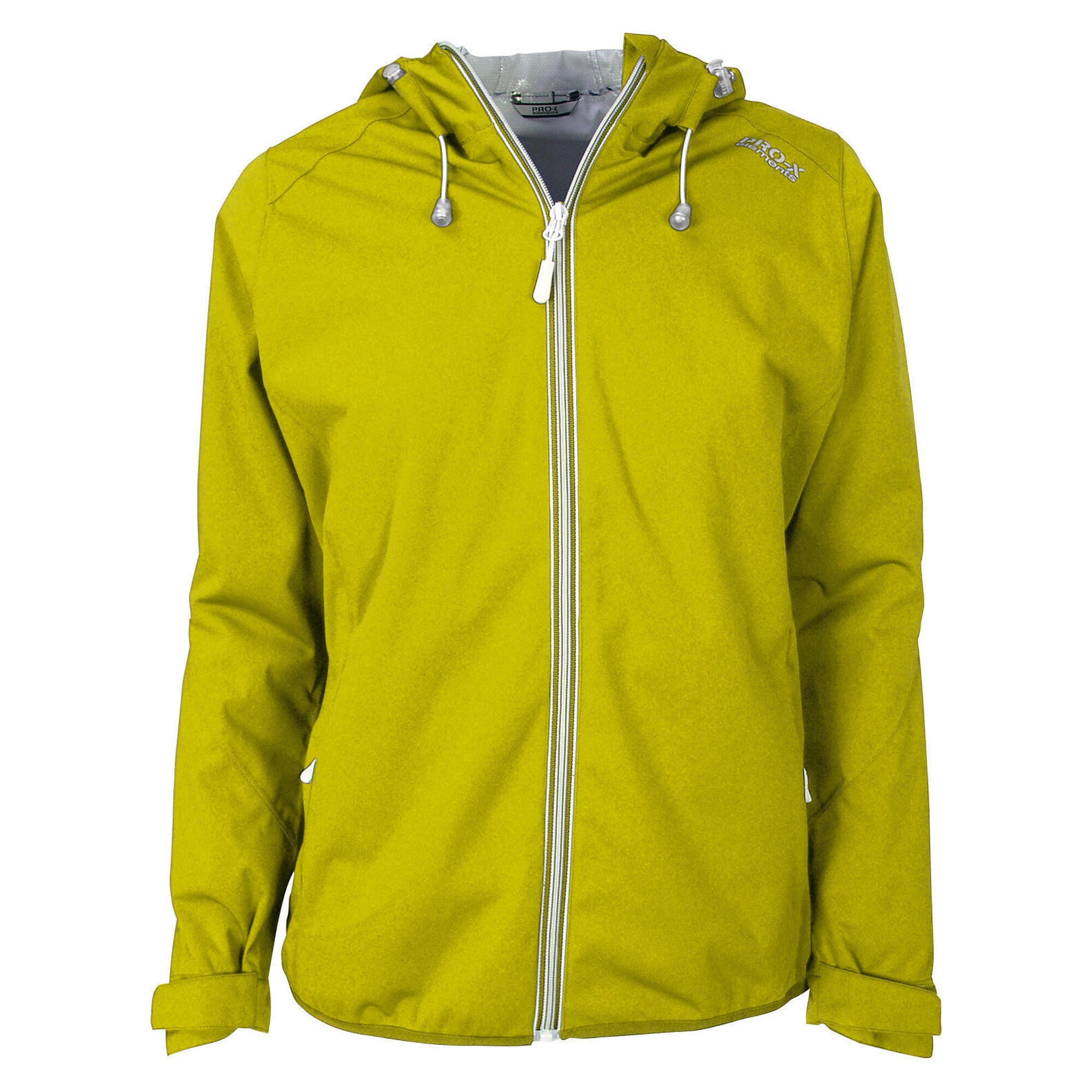 Pro-x Elements - Veste Fonctionnelle Femme Davina Vert Soufre - Coupe-pluie - Vert - 38 S - Decathlon