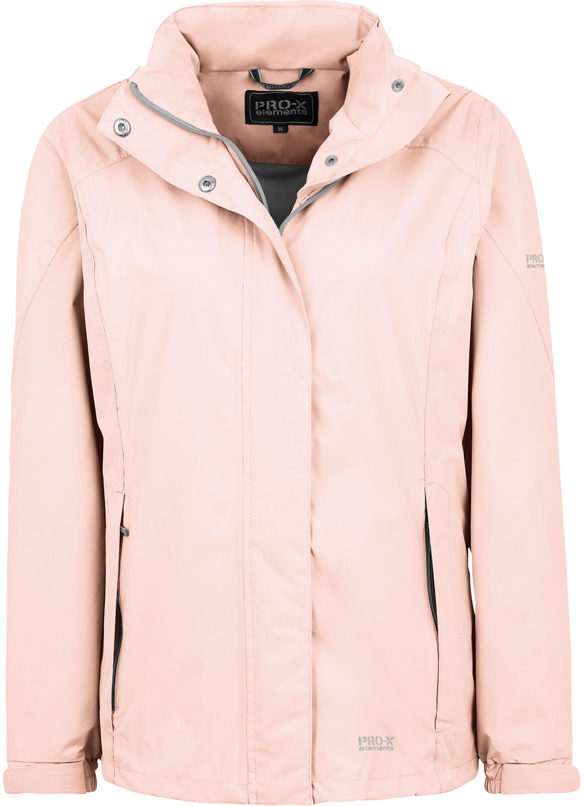 PRO-X ELEMENTS Women's functional jacket CARRIE SILVER PINK