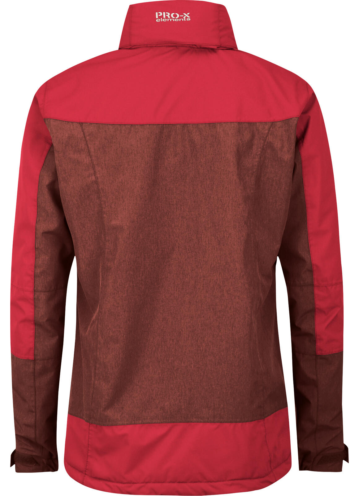 Damen Softshelljacke LIANE Aubergine Melange-Rot 2/2