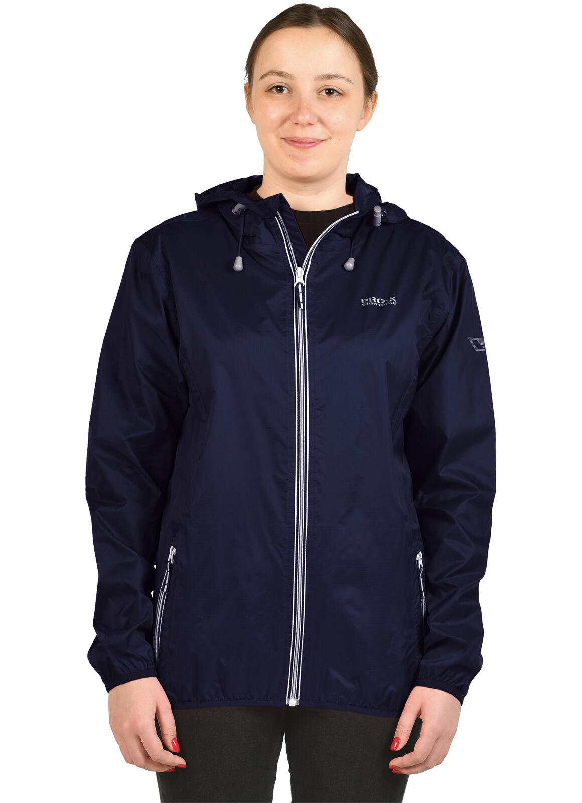 Giacca antipioggia da donna LADY CLEEK blu navy 3/5