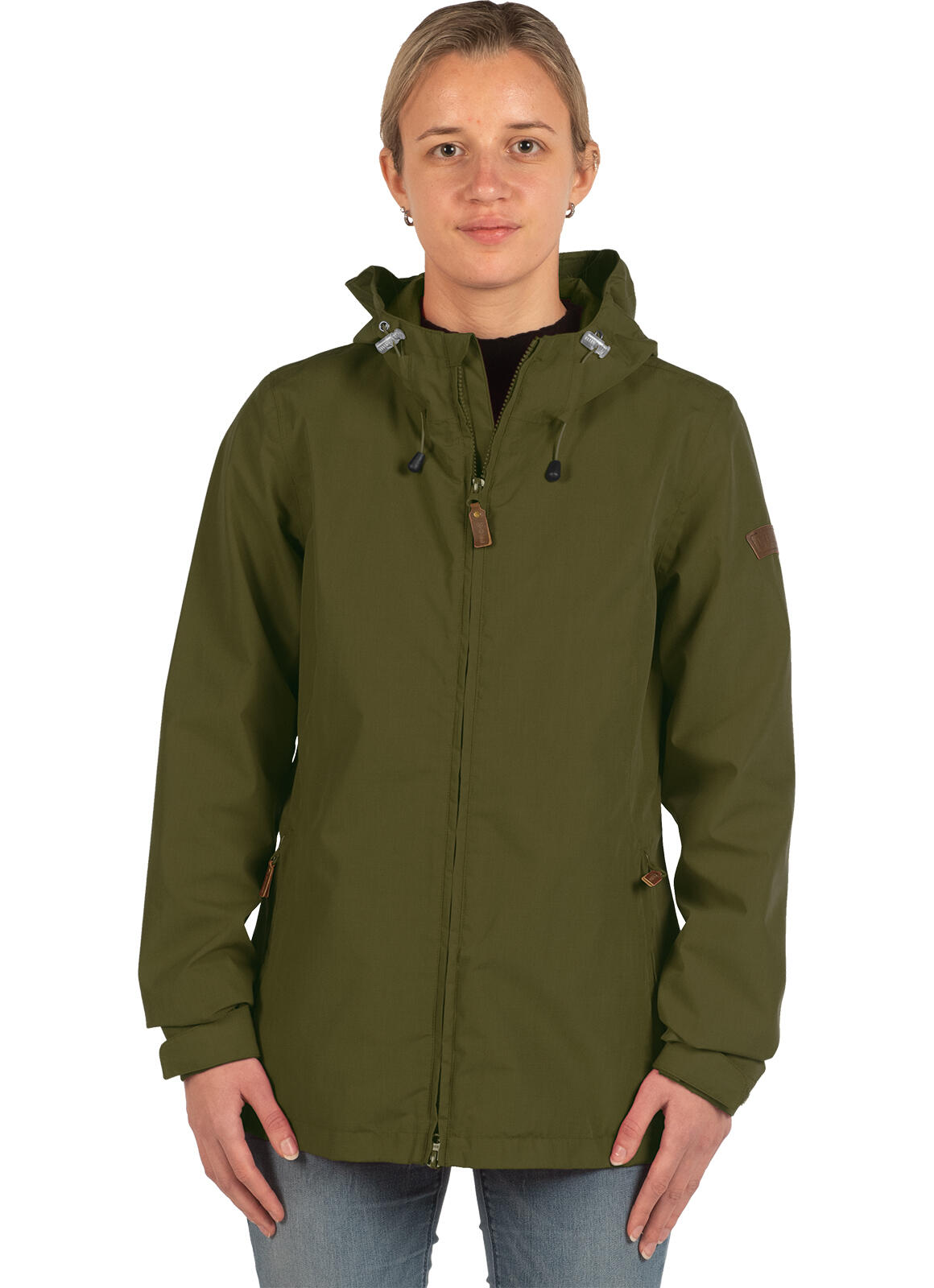 Veste fonctionnelle pour femme HEDDA vert olive 2/5
